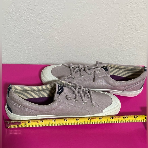 Sperry Pier Wave Grey Sparkle NWT - Picture 8 of 8